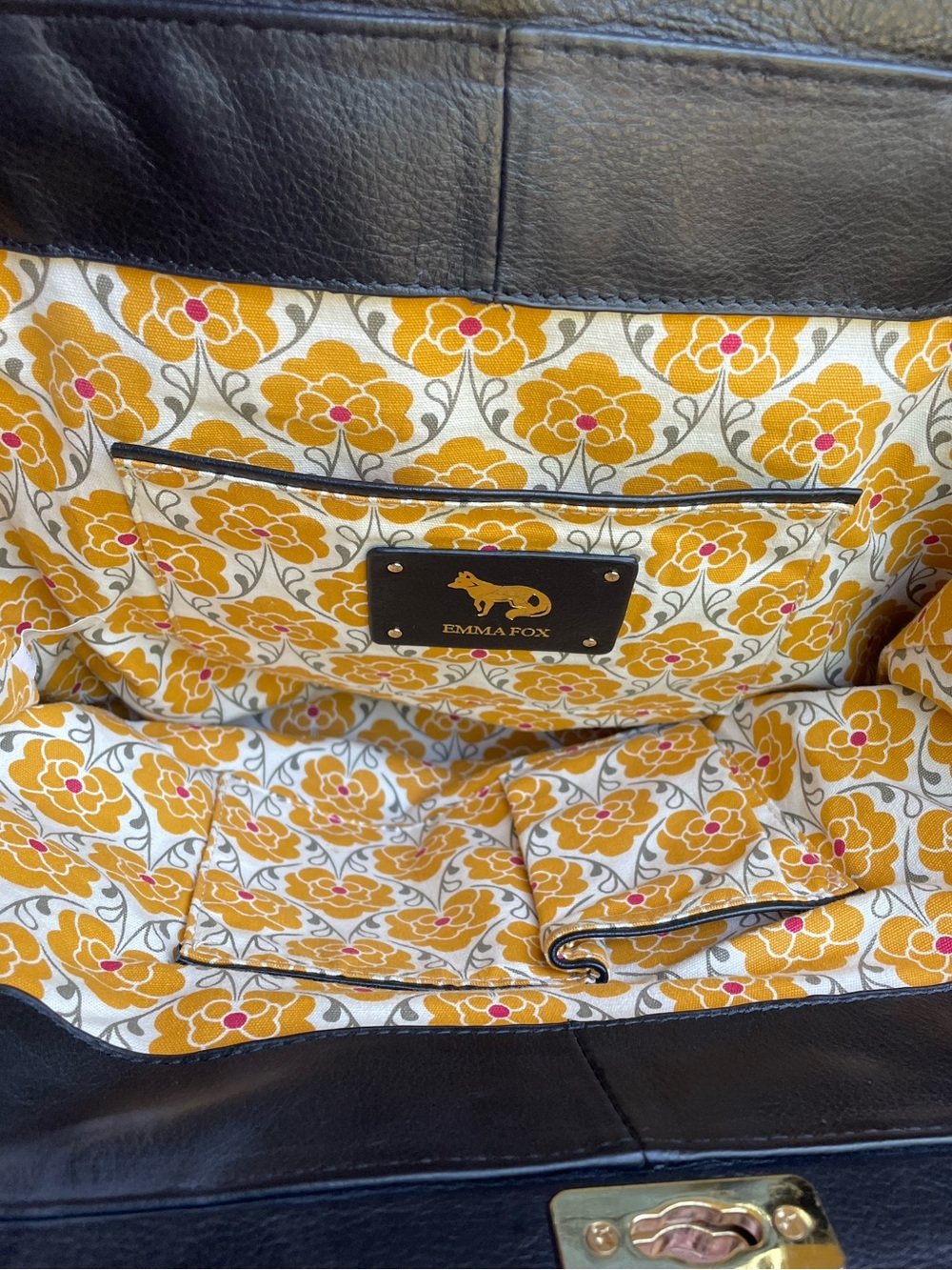 Emma Fox Satchel Leather Bag - Picture 10 of 10